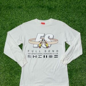 Full Send Nelk boys longsleeve shirt size small